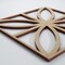 Ekena Millwork Small Swansea Decorative Fretwork Wood Wall Panels, Birch, 11 3/8"W x 11 3/8"H x 3/8"T WALW12X12X0375SWNBI - alternate 4